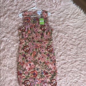 Sam Edelman Multicolor Floral Embroidered Top